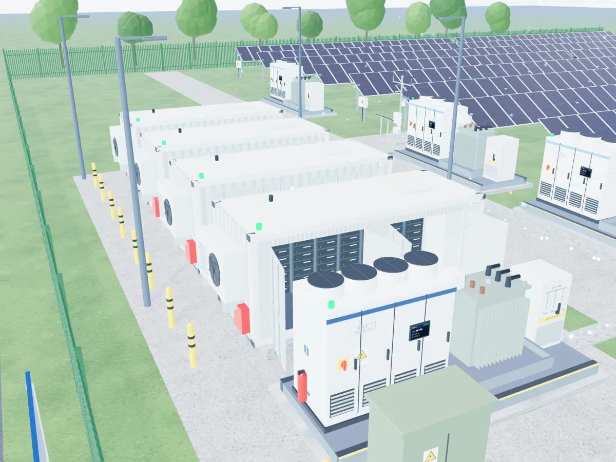 Battery containers and the power conversion system